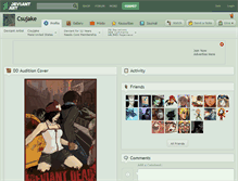 Tablet Screenshot of csujake.deviantart.com