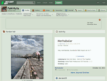 Tablet Screenshot of fani-ruya.deviantart.com