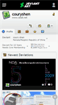 Mobile Screenshot of couryshen.deviantart.com