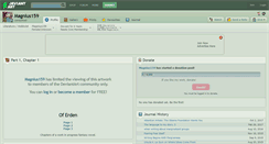Desktop Screenshot of magnius159.deviantart.com