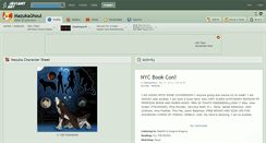 Desktop Screenshot of mazukaghoul.deviantart.com