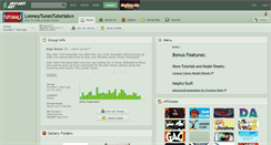 Desktop Screenshot of looneytunestutorials.deviantart.com