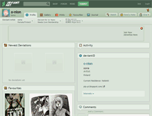 Tablet Screenshot of o-nion.deviantart.com