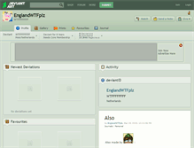 Tablet Screenshot of englandwtfplz.deviantart.com