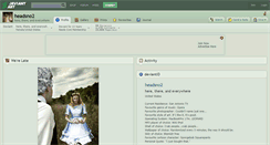 Desktop Screenshot of headsno2.deviantart.com
