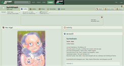Desktop Screenshot of burntdream.deviantart.com