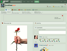 Tablet Screenshot of duvallgear.deviantart.com