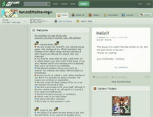 Tablet Screenshot of narutoelitedrawing.deviantart.com