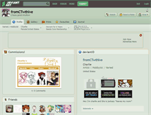 Tablet Screenshot of fromctwthlve.deviantart.com