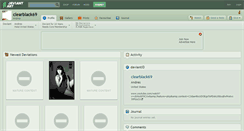 Desktop Screenshot of clearblack69.deviantart.com