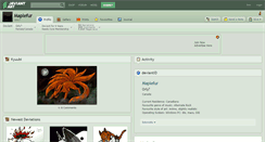 Desktop Screenshot of maplefur.deviantart.com