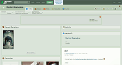Desktop Screenshot of doctor-shameless.deviantart.com