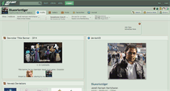 Desktop Screenshot of blueoriontiger.deviantart.com