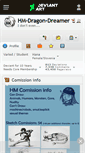 Mobile Screenshot of hm-dragon-dreamer.deviantart.com