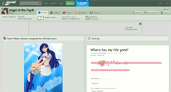 Desktop Screenshot of angel-of-the-fayth.deviantart.com