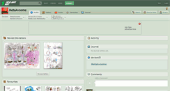 Desktop Screenshot of metaawsome.deviantart.com