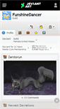 Mobile Screenshot of funshinedancer.deviantart.com