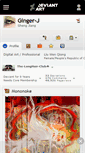 Mobile Screenshot of ginger-j.deviantart.com