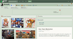 Desktop Screenshot of bernouilli.deviantart.com