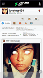 Mobile Screenshot of loveless454.deviantart.com