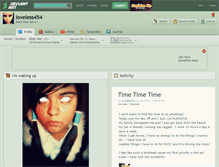 Tablet Screenshot of loveless454.deviantart.com