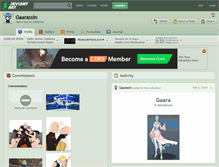 Tablet Screenshot of gaarassin.deviantart.com