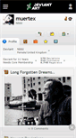 Mobile Screenshot of muertex.deviantart.com