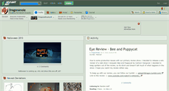 Desktop Screenshot of dragonanole.deviantart.com