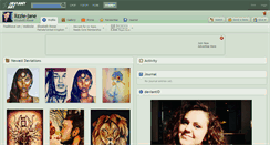 Desktop Screenshot of lizzie-jane.deviantart.com