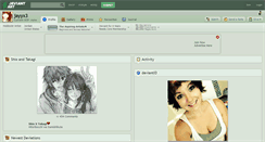 Desktop Screenshot of jayyx3.deviantart.com