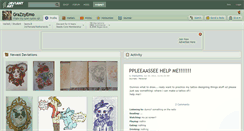 Desktop Screenshot of grazzyemo.deviantart.com