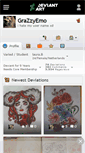 Mobile Screenshot of grazzyemo.deviantart.com
