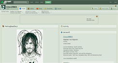 Desktop Screenshot of crow29803.deviantart.com