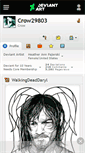 Mobile Screenshot of crow29803.deviantart.com
