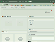 Tablet Screenshot of fart101.deviantart.com
