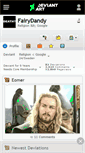Mobile Screenshot of fairydandy.deviantart.com