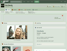 Tablet Screenshot of fairydandy.deviantart.com