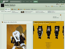 Tablet Screenshot of master-kankuro.deviantart.com