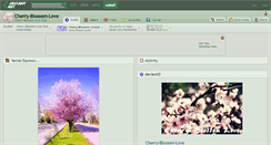 Desktop Screenshot of cherry-blossom-love.deviantart.com