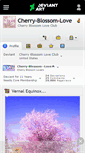 Mobile Screenshot of cherry-blossom-love.deviantart.com