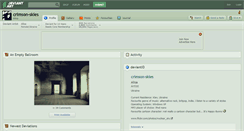 Desktop Screenshot of crimson-skies.deviantart.com