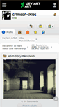 Mobile Screenshot of crimson-skies.deviantart.com