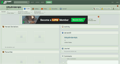 Desktop Screenshot of kittydivider4plz.deviantart.com