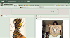Desktop Screenshot of lalalandofclouds.deviantart.com