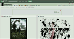 Desktop Screenshot of geoberserker.deviantart.com