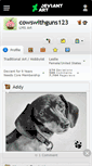 Mobile Screenshot of cowswithguns123.deviantart.com