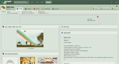 Desktop Screenshot of kick-rox.deviantart.com