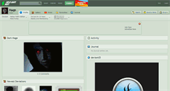Desktop Screenshot of haqn.deviantart.com