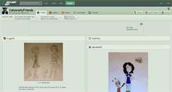 Desktop Screenshot of catsaremyfriends.deviantart.com