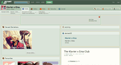 Desktop Screenshot of klavier-x-ema.deviantart.com
